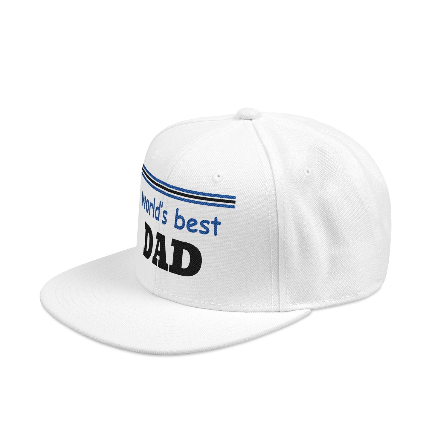 World's Best Dad-Snapback (Embroidery)