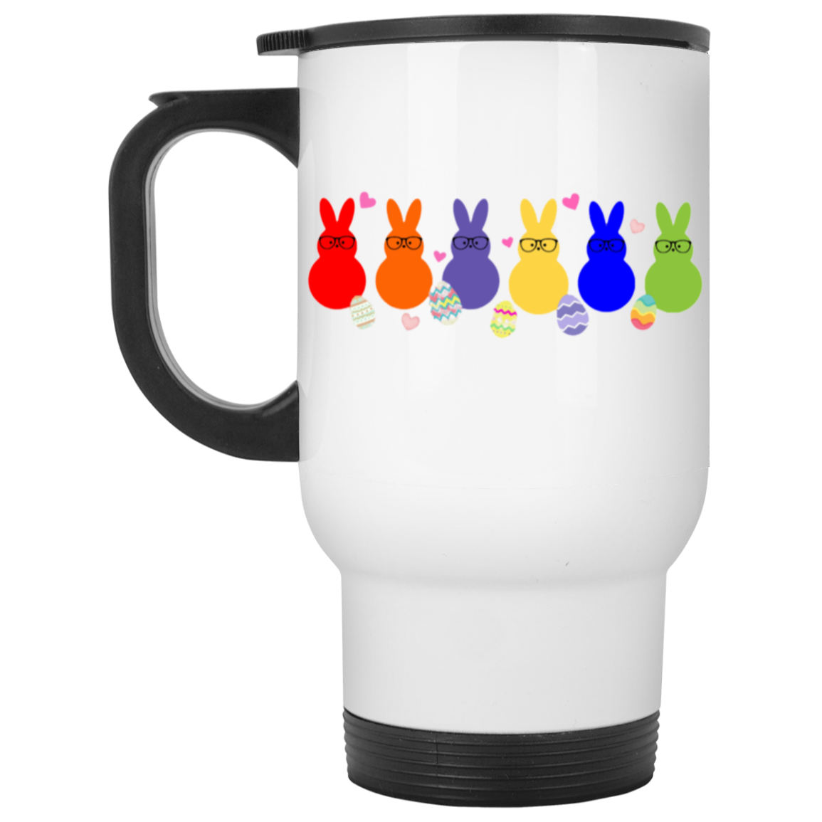 Easter-White Travel Mug