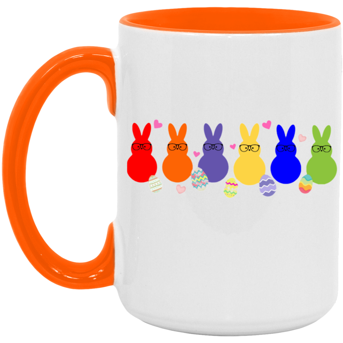 Happy Easter- 15oz Accent Mug