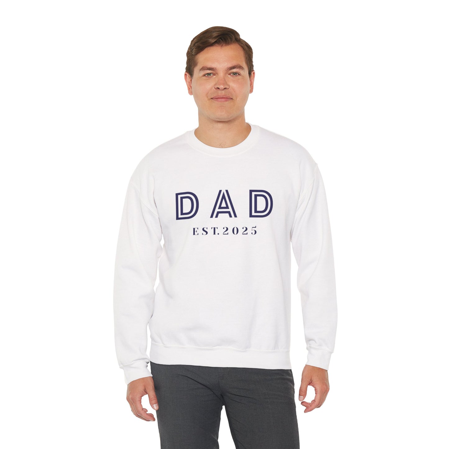 Dad 2025-Unisex Heavy Blend™ Crewneck Sweatshirt