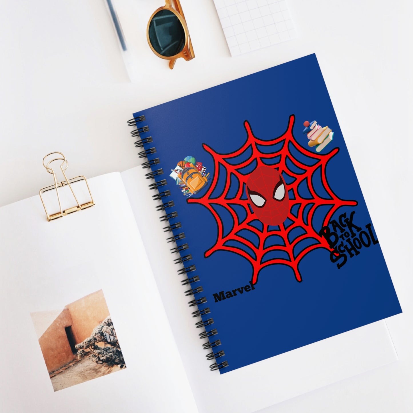 Marvel Spiral Notebook - Ruled Line