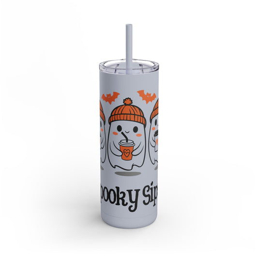 Spooky Maars Maker Skinny Matte Tumbler, 20oz