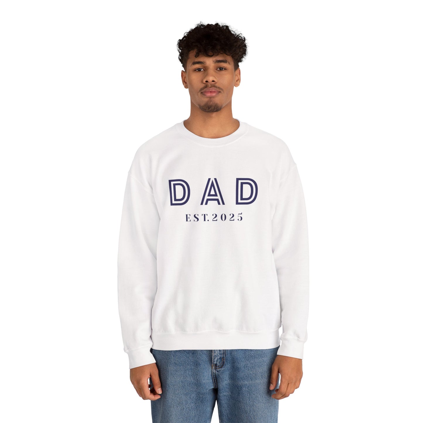 Dad 2025-Unisex Heavy Blend™ Crewneck Sweatshirt