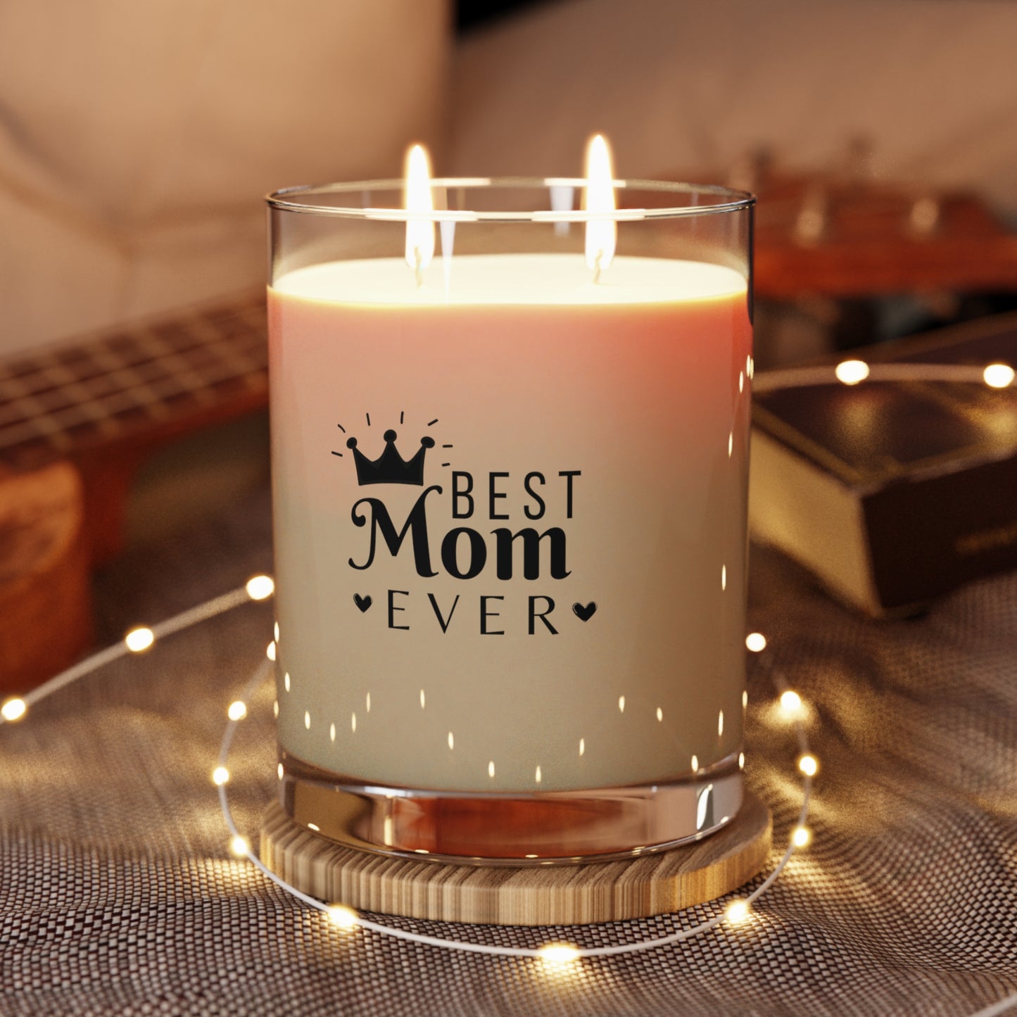 Best Mom Scented Candle - Full Glass, 11oz