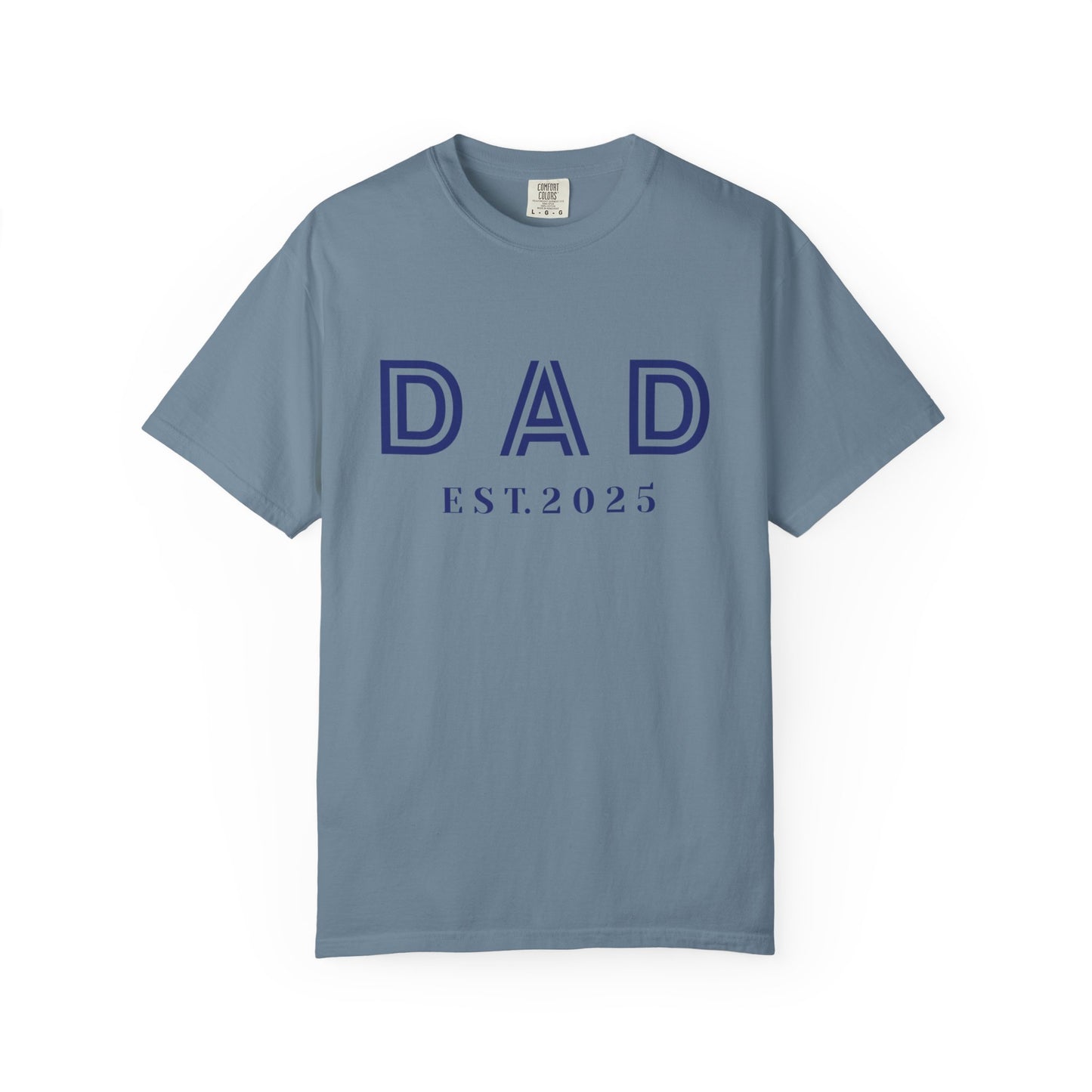 Dad 2025-Unisex Garment-Dyed T-shirt