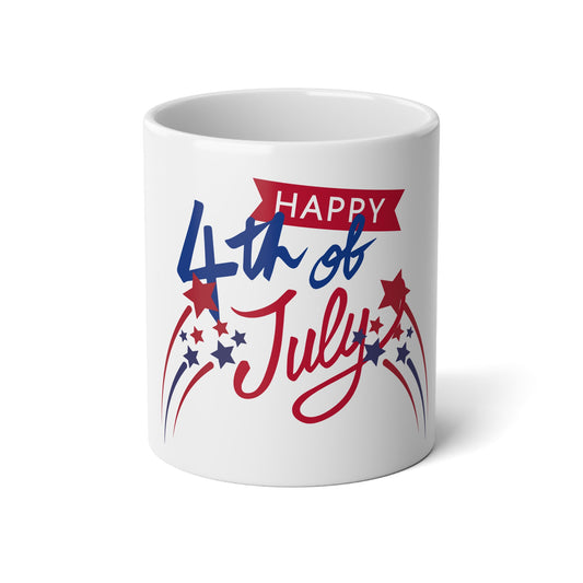 4th of July Jumbo Mug, 20oz