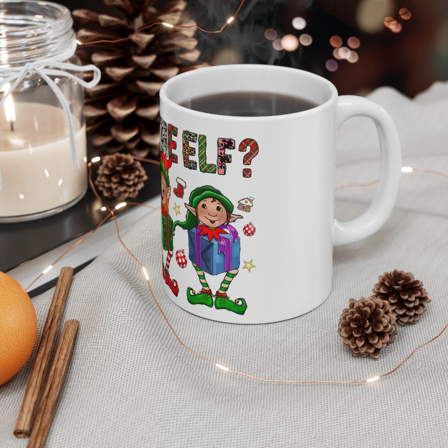 What The Elf Mug 11oz
