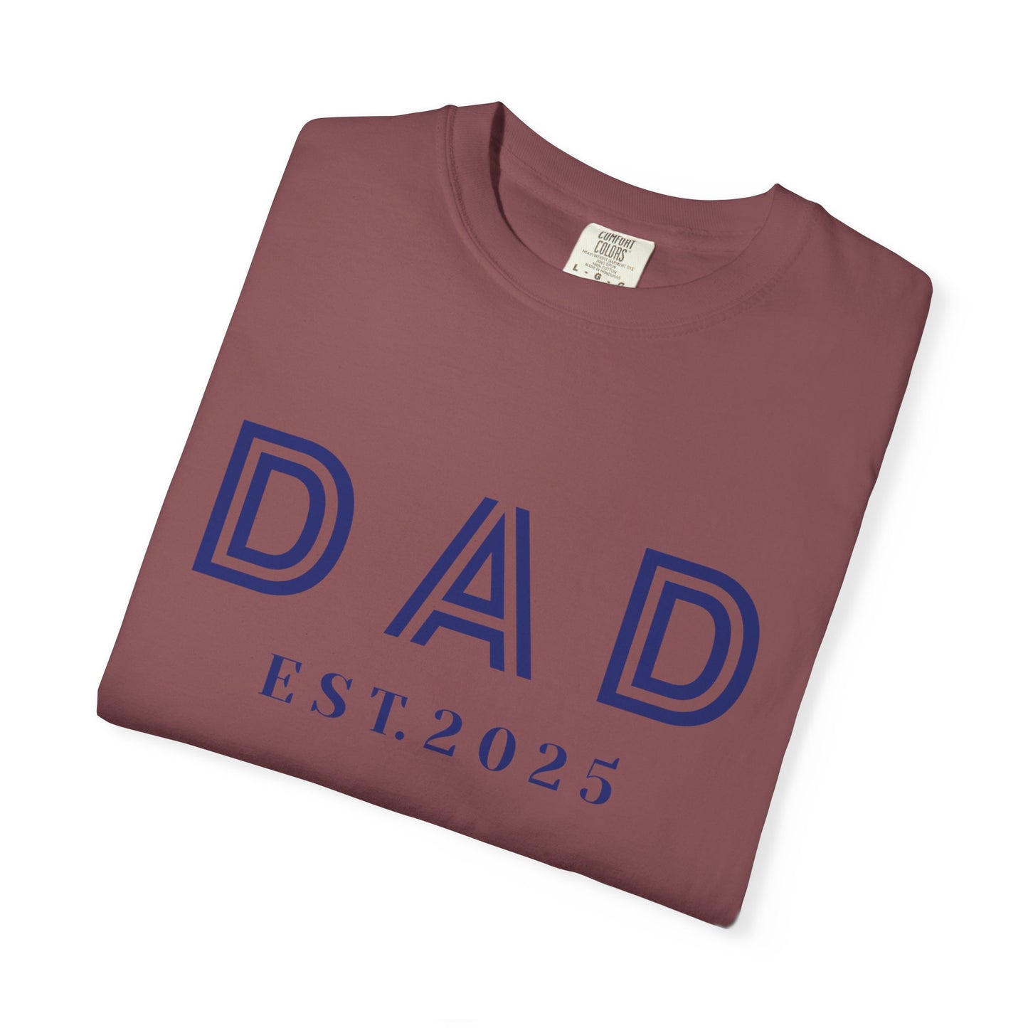 Dad 2025-Unisex Garment-Dyed T-shirt