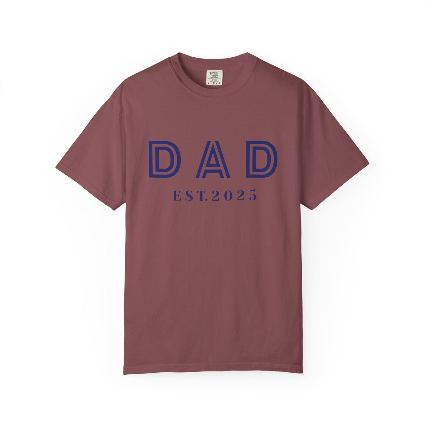 Dad 2025-Unisex Garment-Dyed T-shirt
