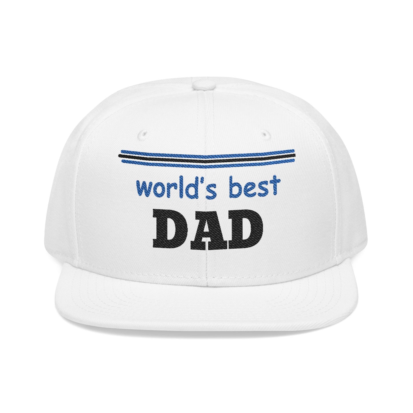 World's Best Dad-Snapback (Embroidery)
