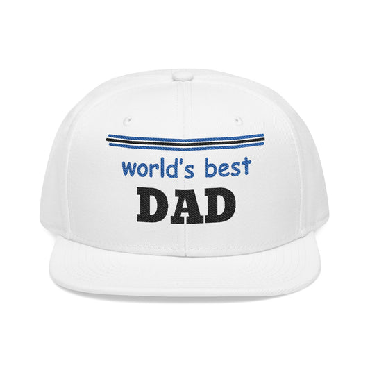 World's Best Dad-Snapback (Embroidery)