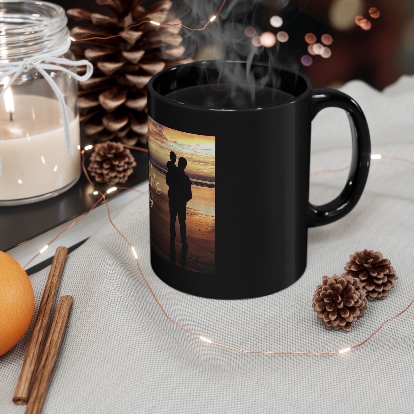 Happy Father's Day-Black Mug (11oz, 15oz)