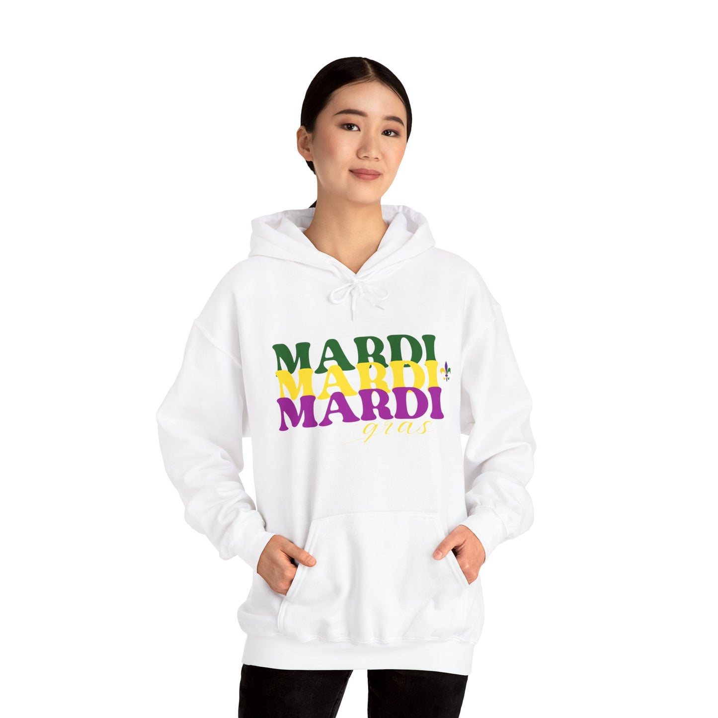 Mardi Gras Unisex Heavy Blend™ Hooded Sweatshirt
