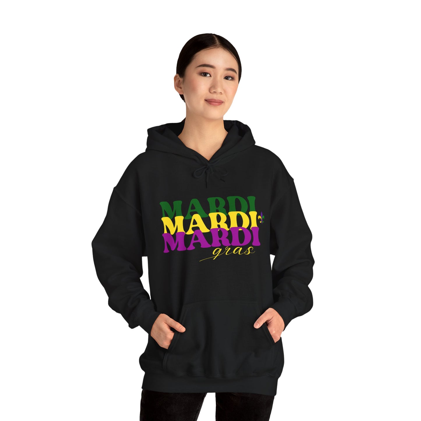Mardi Gras Unisex Heavy Blend™ Hooded Sweatshirt