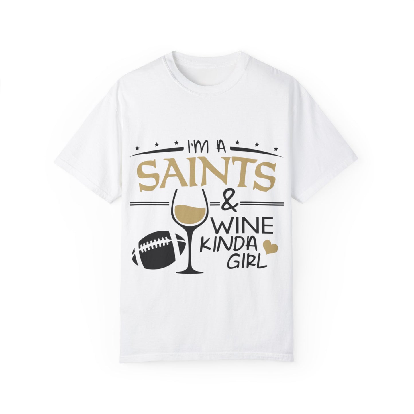 Saints Wine Kinda Girl Unisex T-Shirt