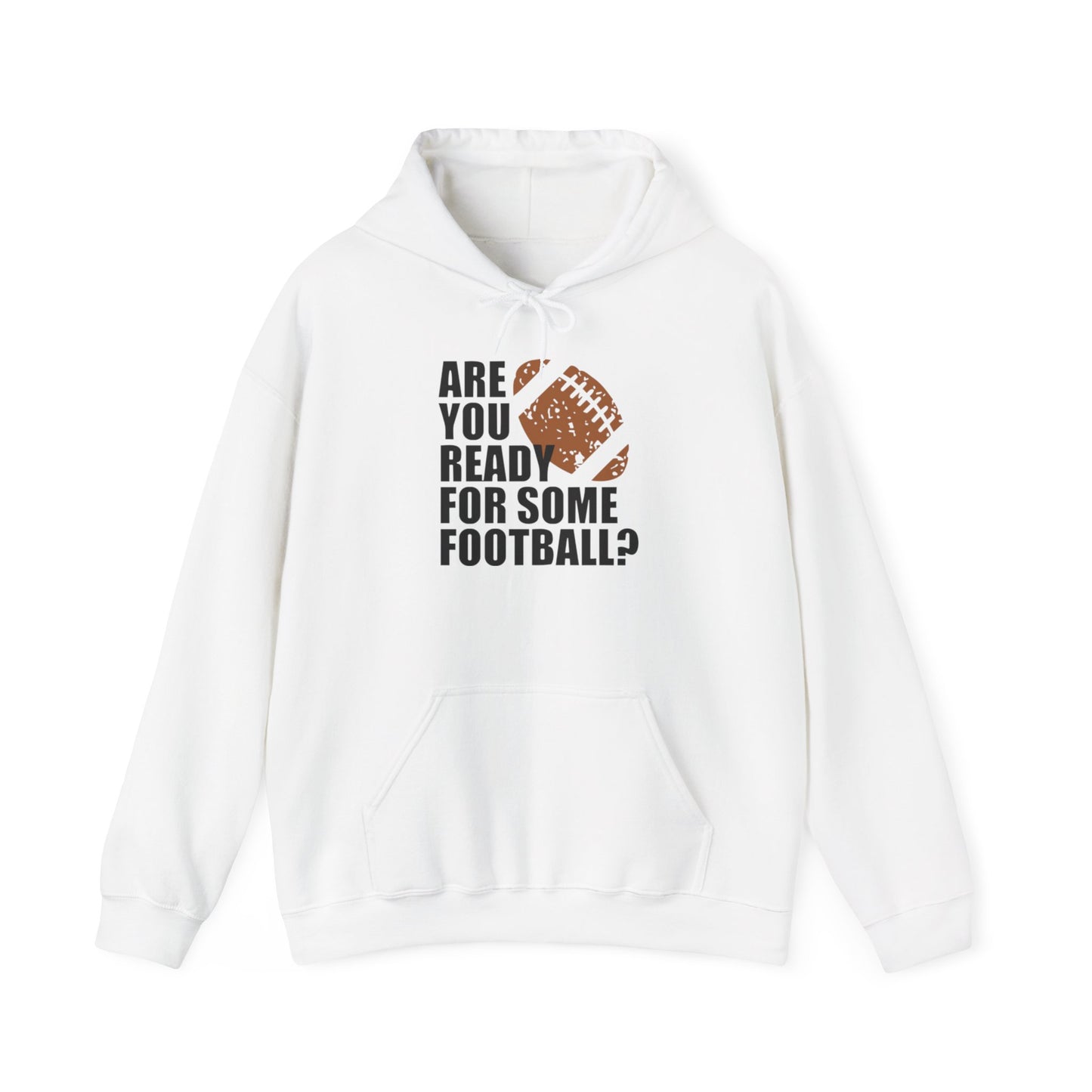 Football Unisex Hooded Sweatshirt..