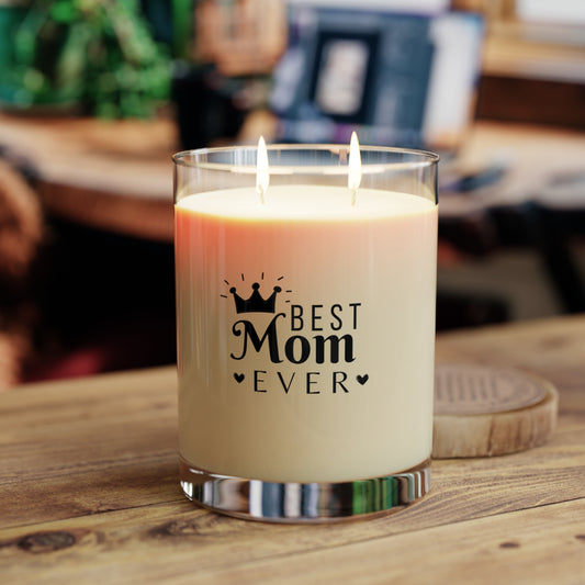 Best Mom Scented Candle - Full Glass, 11oz