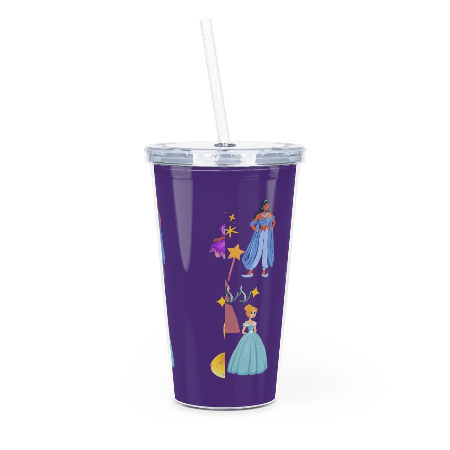 Disney Plastic Tumbler with Straw