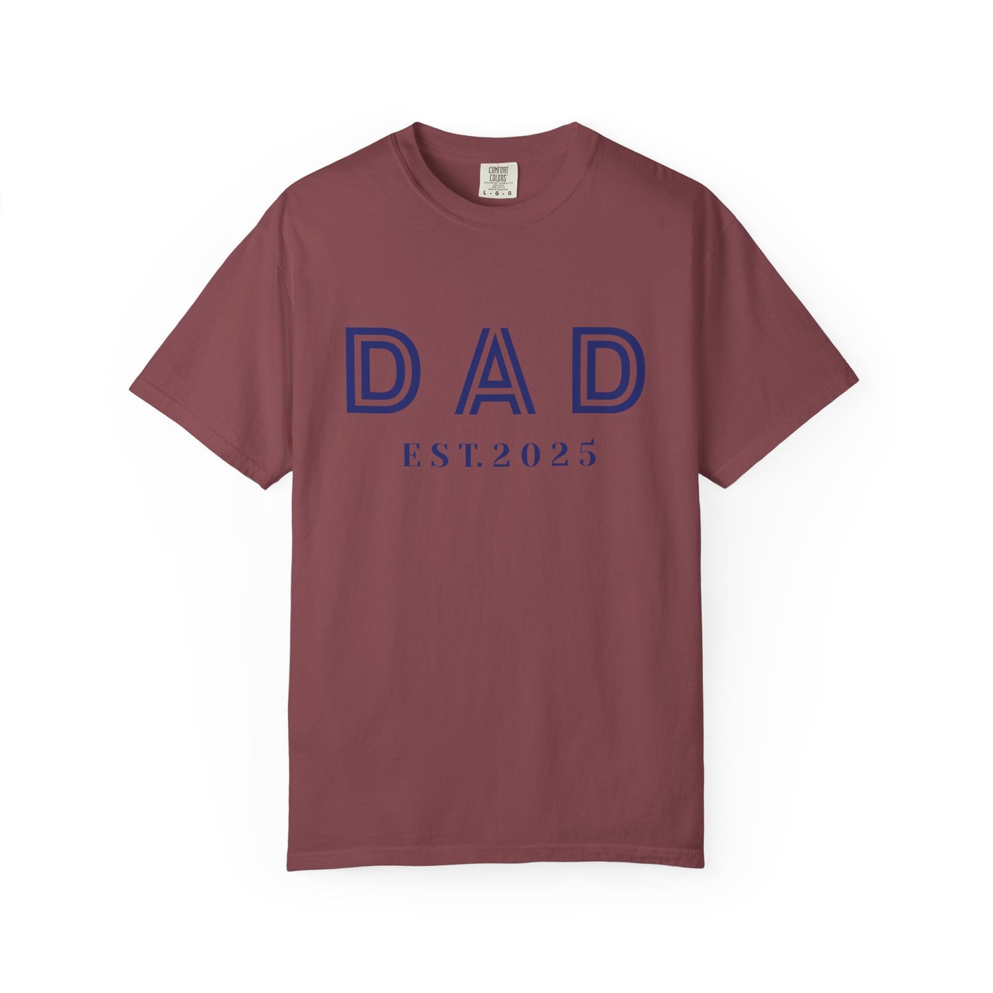 Dad 2025-Unisex Garment-Dyed T-shirt
