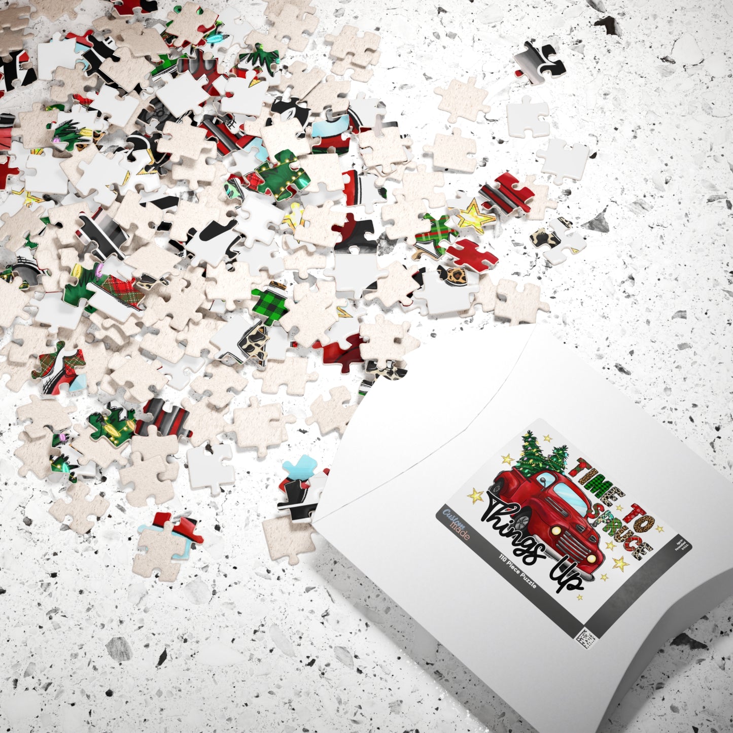 Time To Spruce Puzzle (110, 252, 520, 1014-piece)