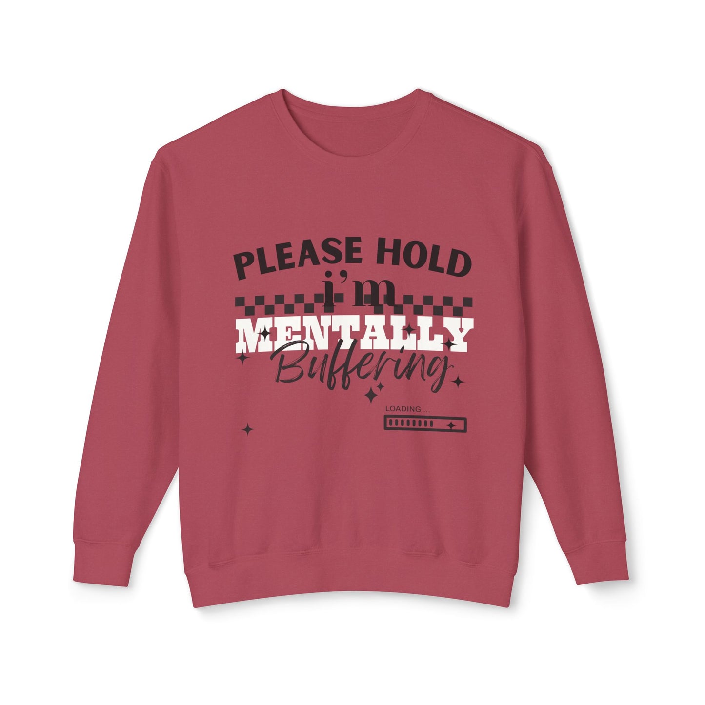 Mental Health Unisex Lightweight Crewneck Sweatshirt