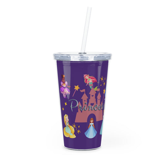 Disney Plastic Tumbler with Straw