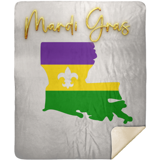 MSHM Premium Sherpa Blanket 50x60