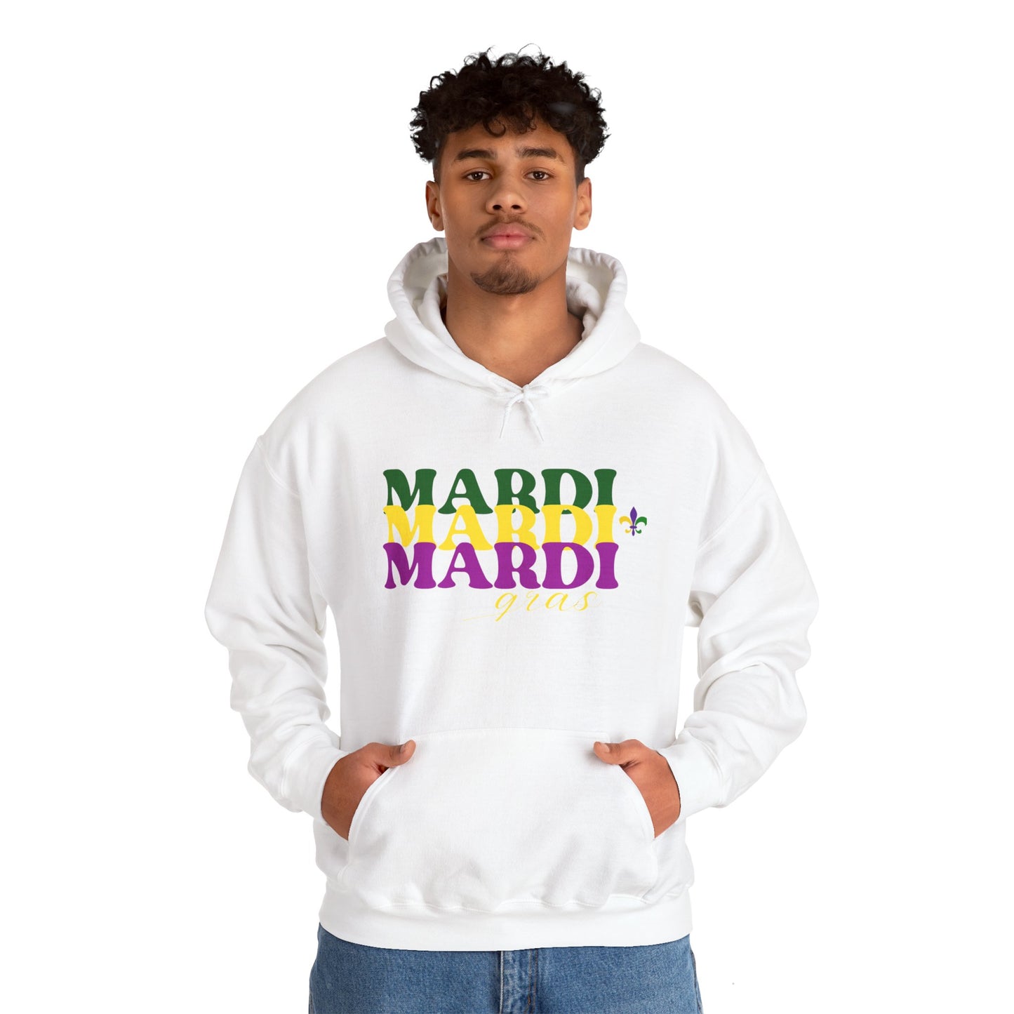 Mardi Gras Unisex Heavy Blend™ Hooded Sweatshirt