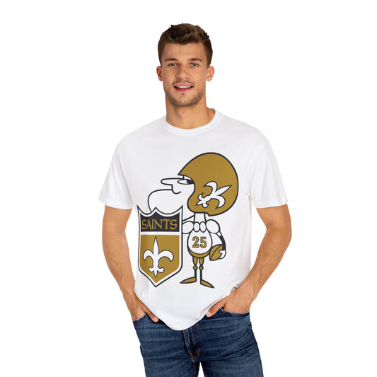 Saints Unisex Garment-Dyed T-shirt..