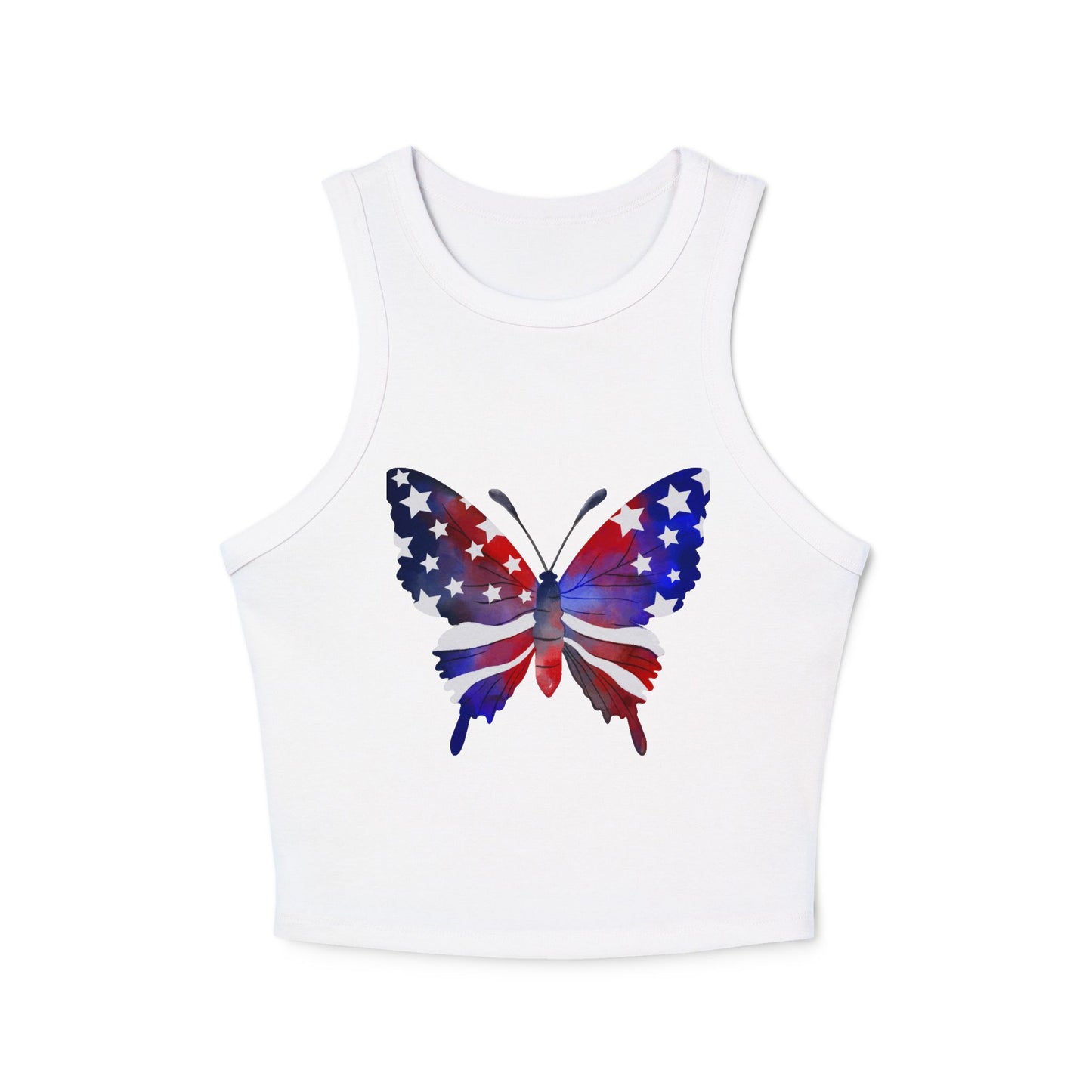 Women's Micro Rib Racer Tank Top