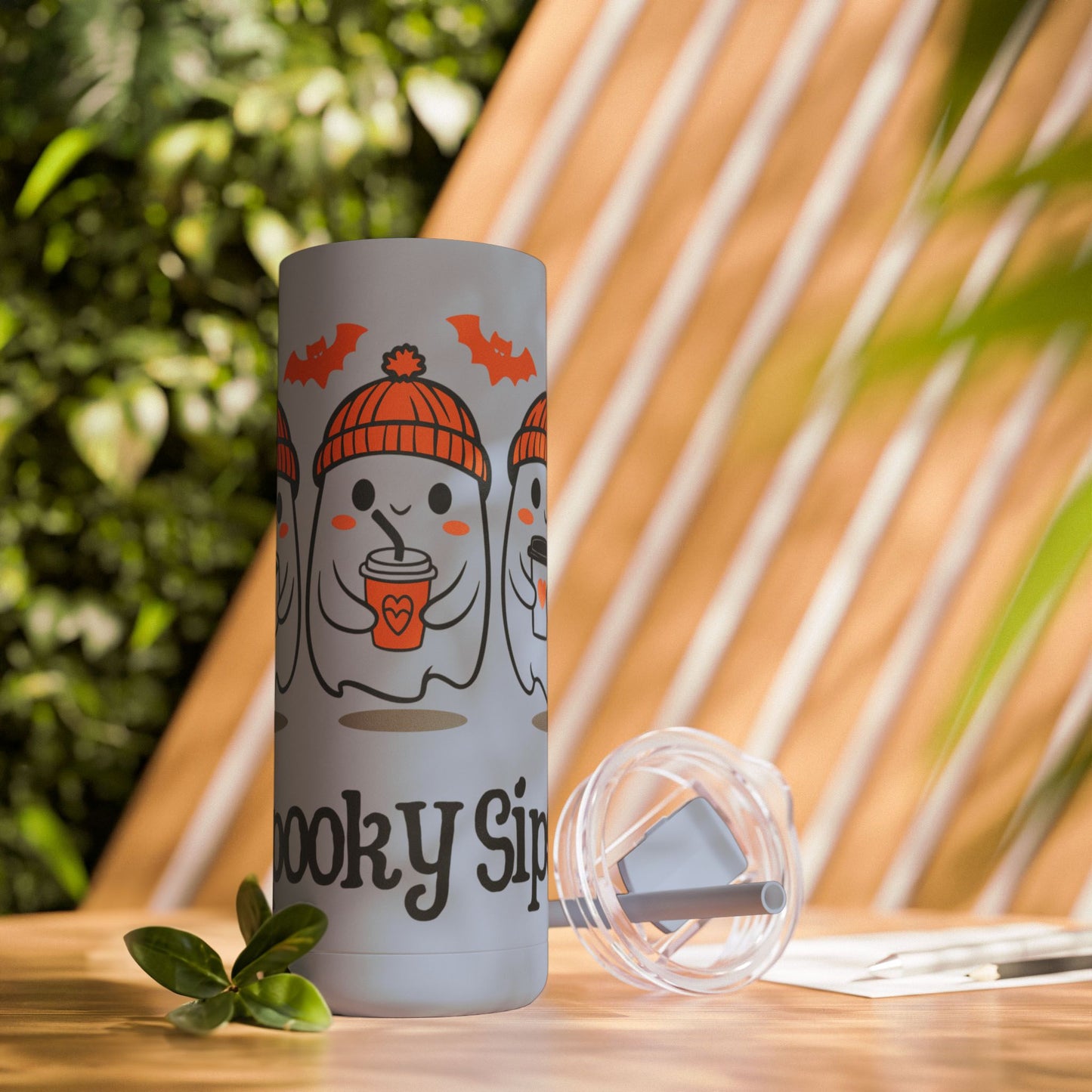 Spooky Maars Maker Skinny Matte Tumbler, 20oz