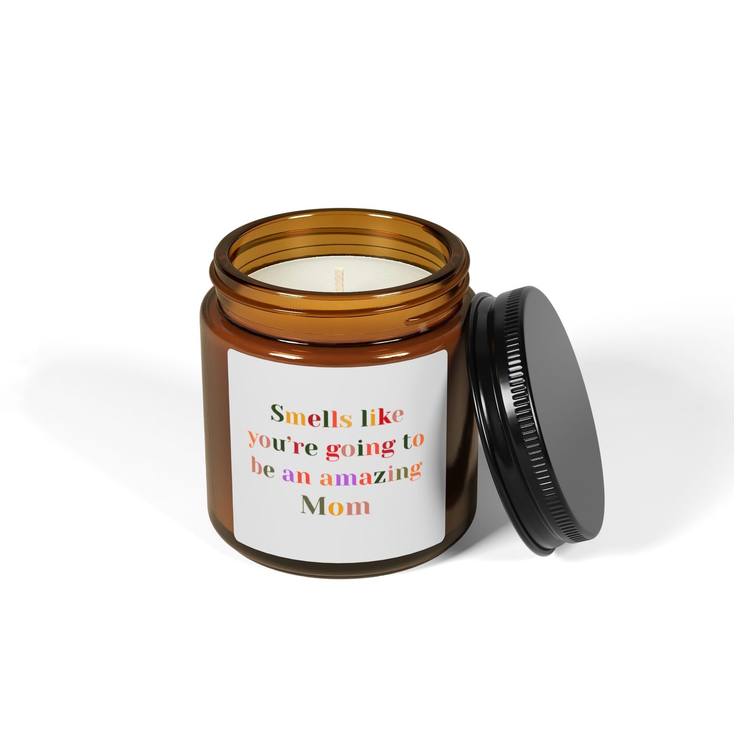 Smells like Scented Soy Candle (Multi-Size, Amber Jar)