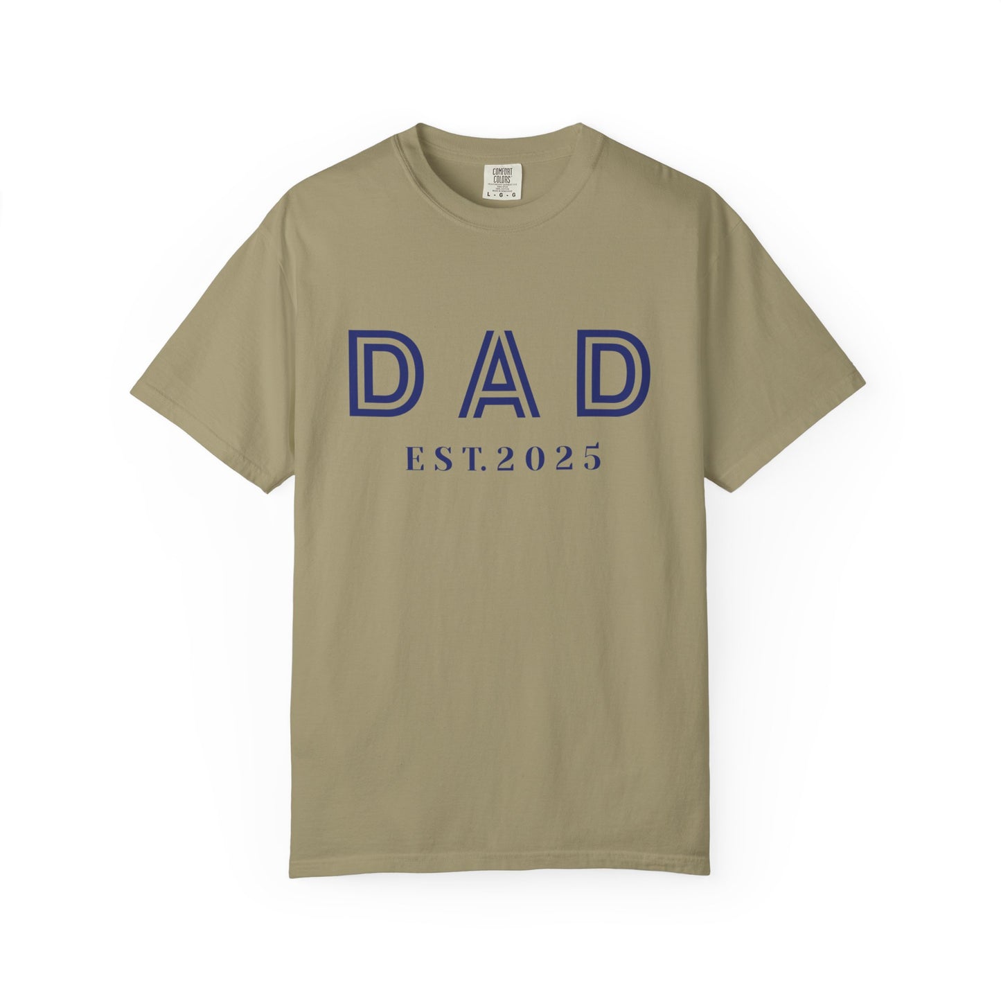 Dad 2025-Unisex Garment-Dyed T-shirt