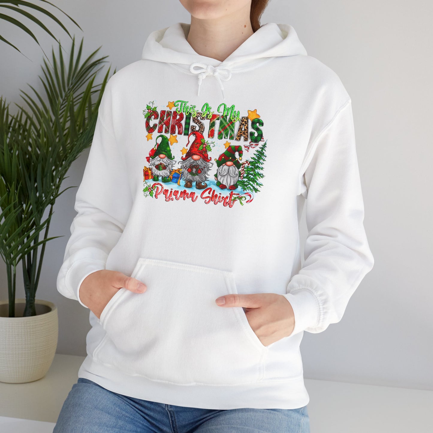 Christmas Gnome Unisex  Hooded Sweatshirt
