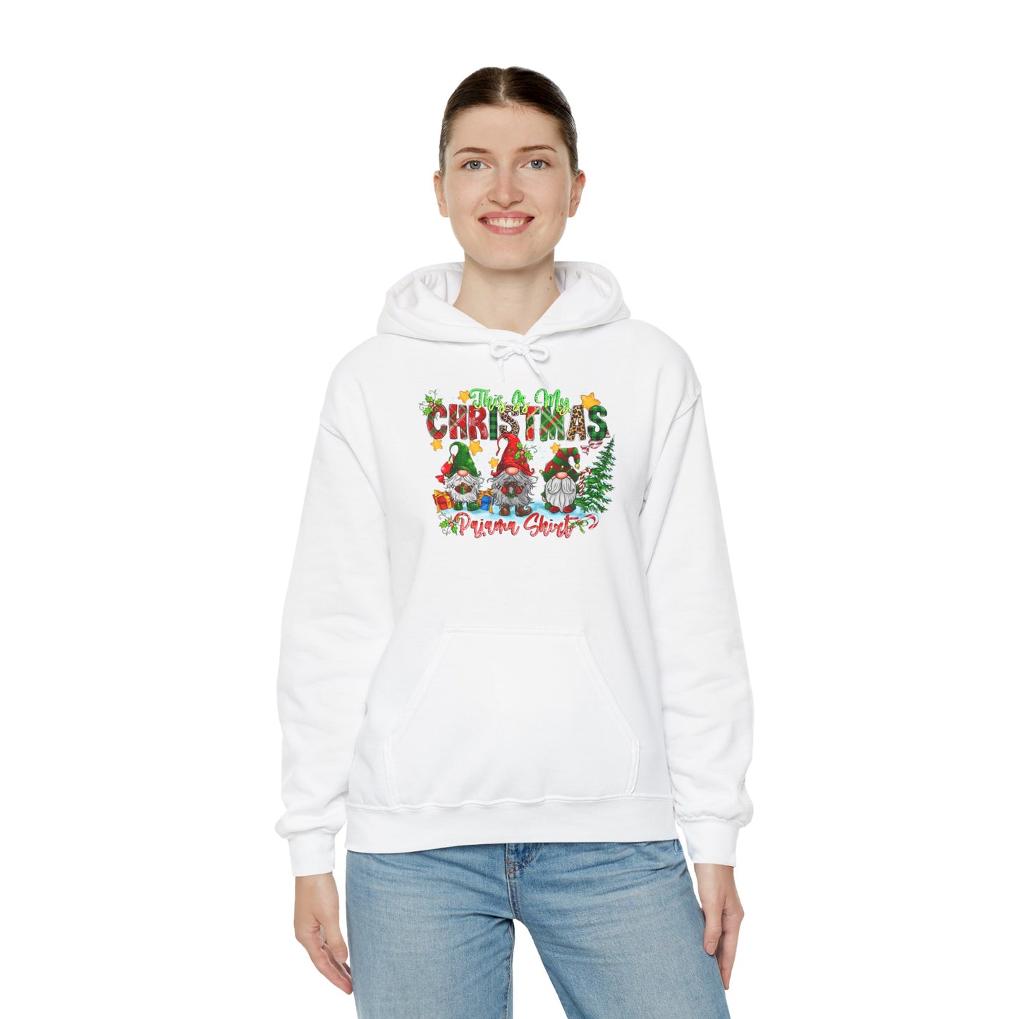 Christmas Gnome Unisex  Hooded Sweatshirt