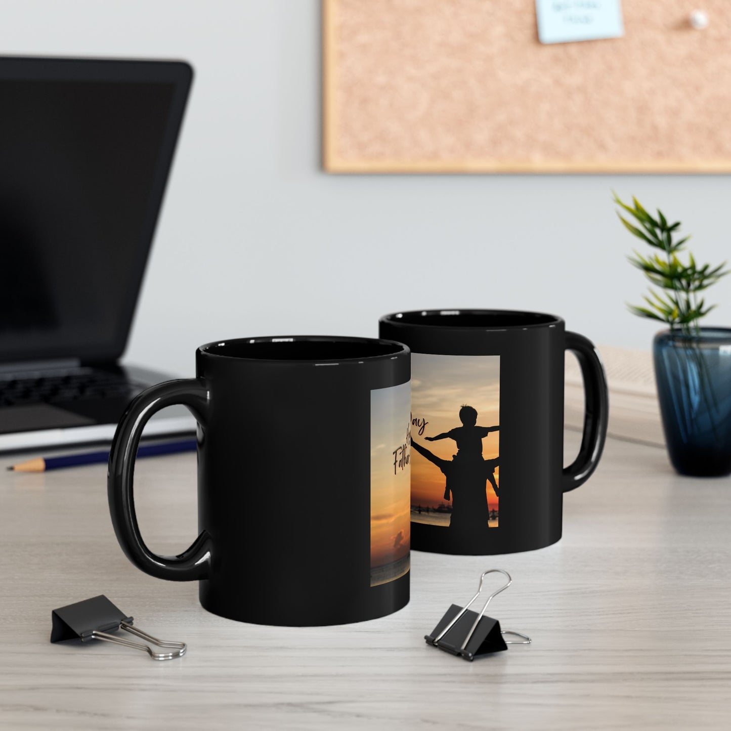 Father's Day-Black Mug (11oz, 15oz)