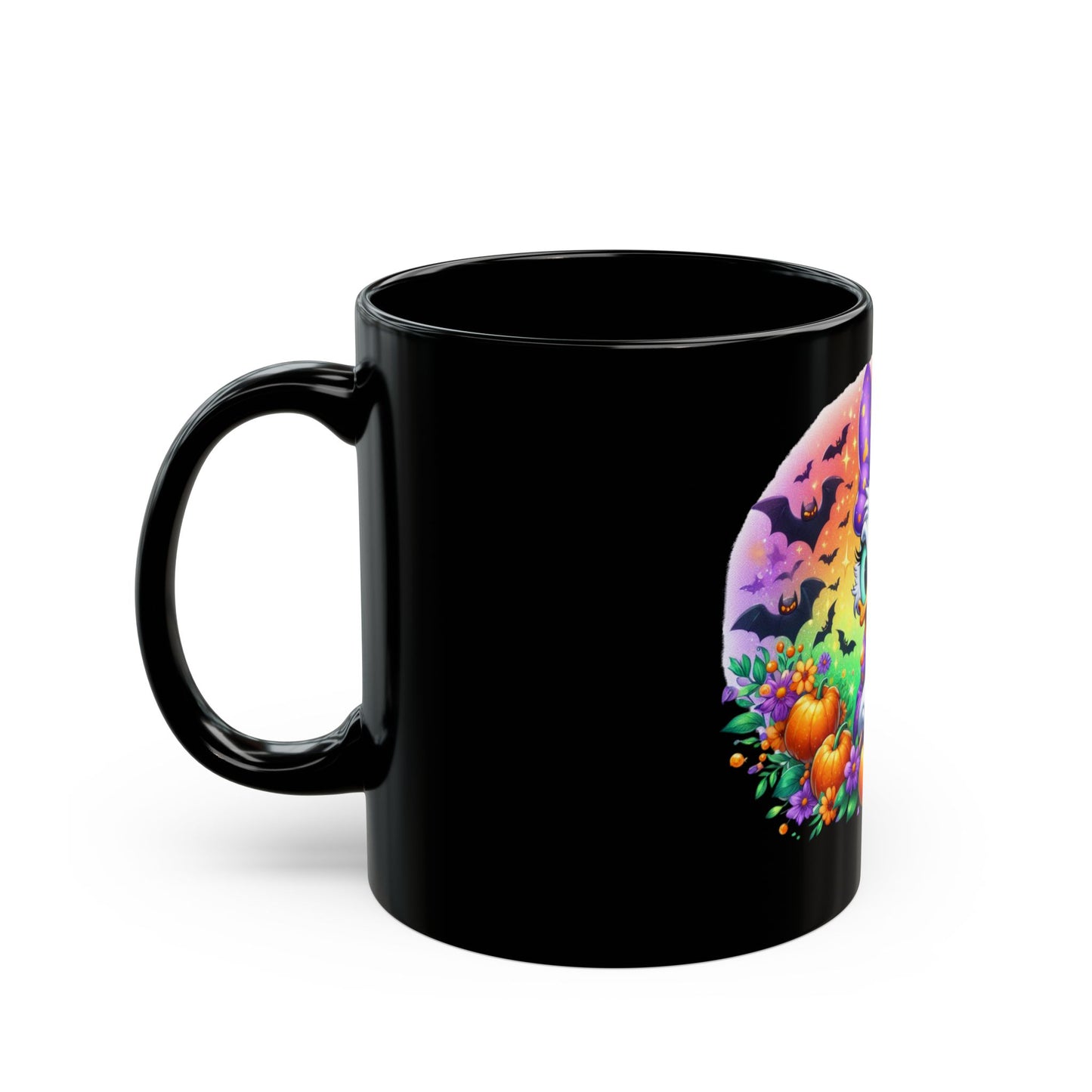 Daisy Duck Black Mug (11oz, 15oz)