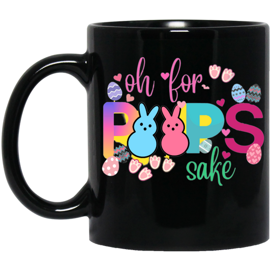 Easter Black- 11oz Black Mug