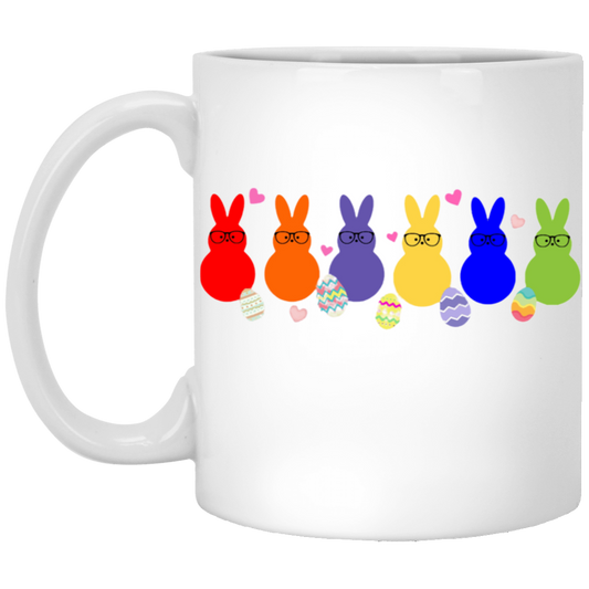 Happy Easter- 11oz White Mug