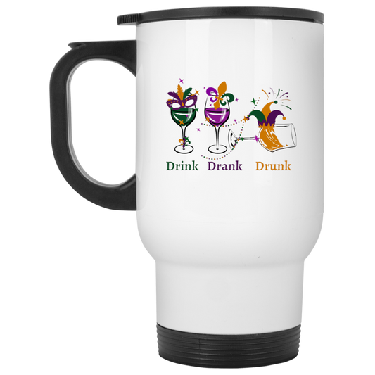 Drunk  White Travel Mug (XP8400W)