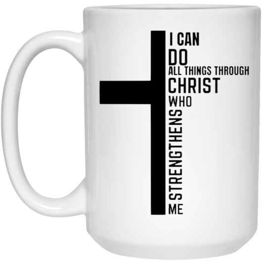 All Things- 15oz White Mug