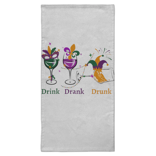 Drink Drank Drunk Towel - 15x30 (S6HATL)