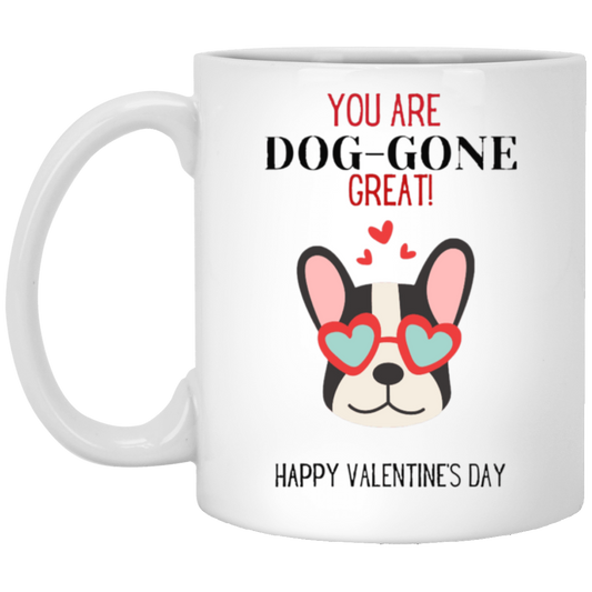 V-Day XP8434 11oz White Mug