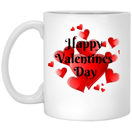 Valentine 11oz White Mug