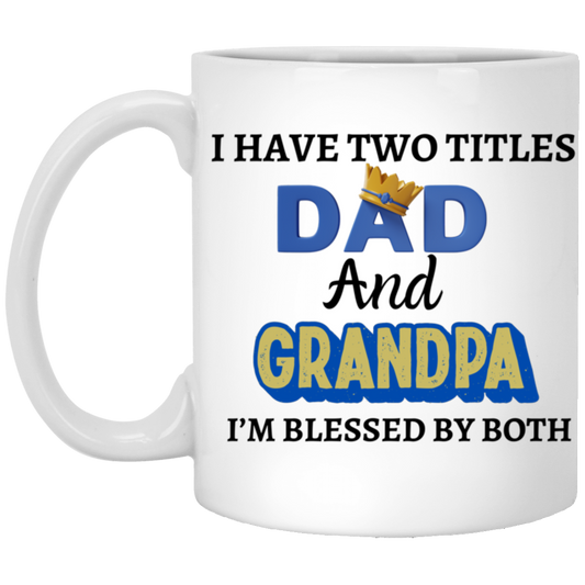 Father's Day- 11oz White Mug
