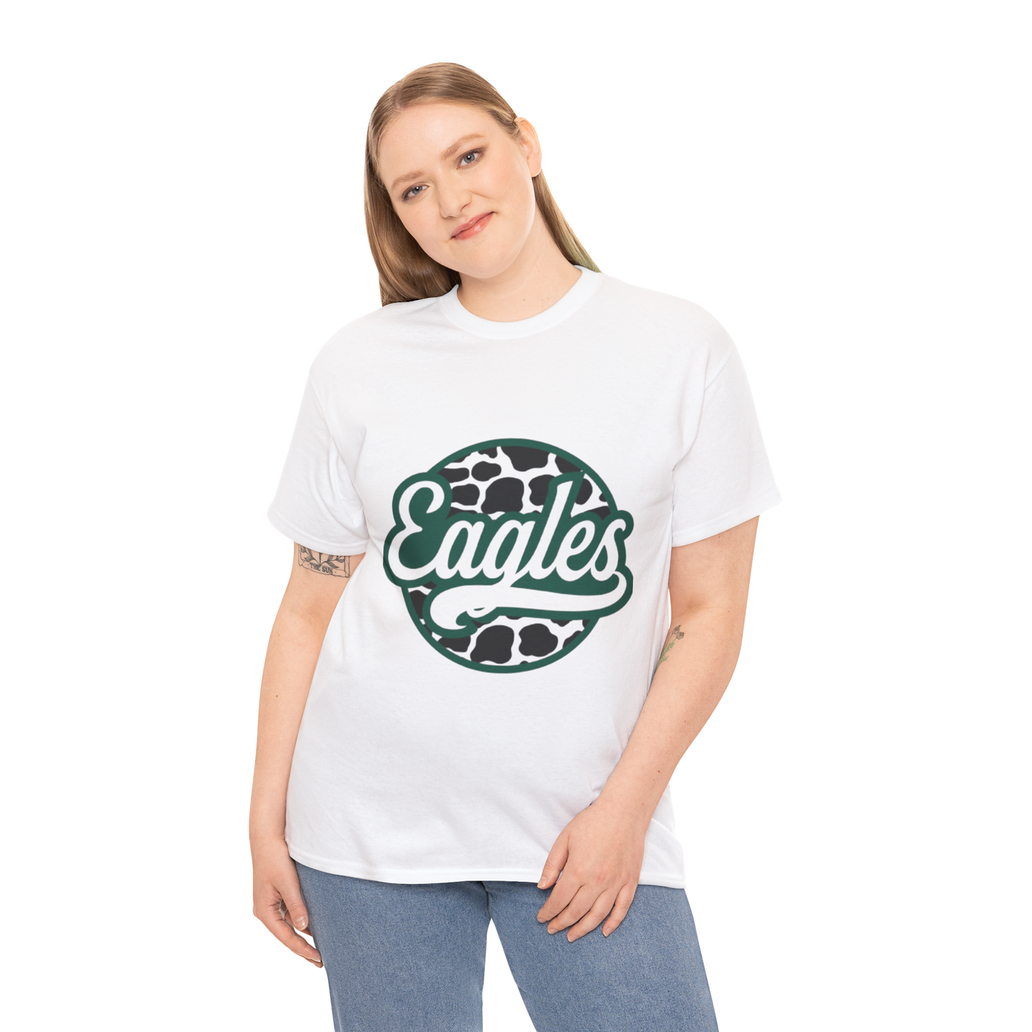 Unisex Heavy Cotton Tee...Go Eagles