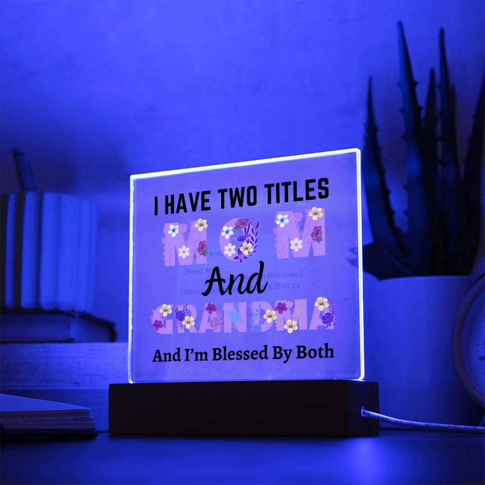 I Have Two Titles